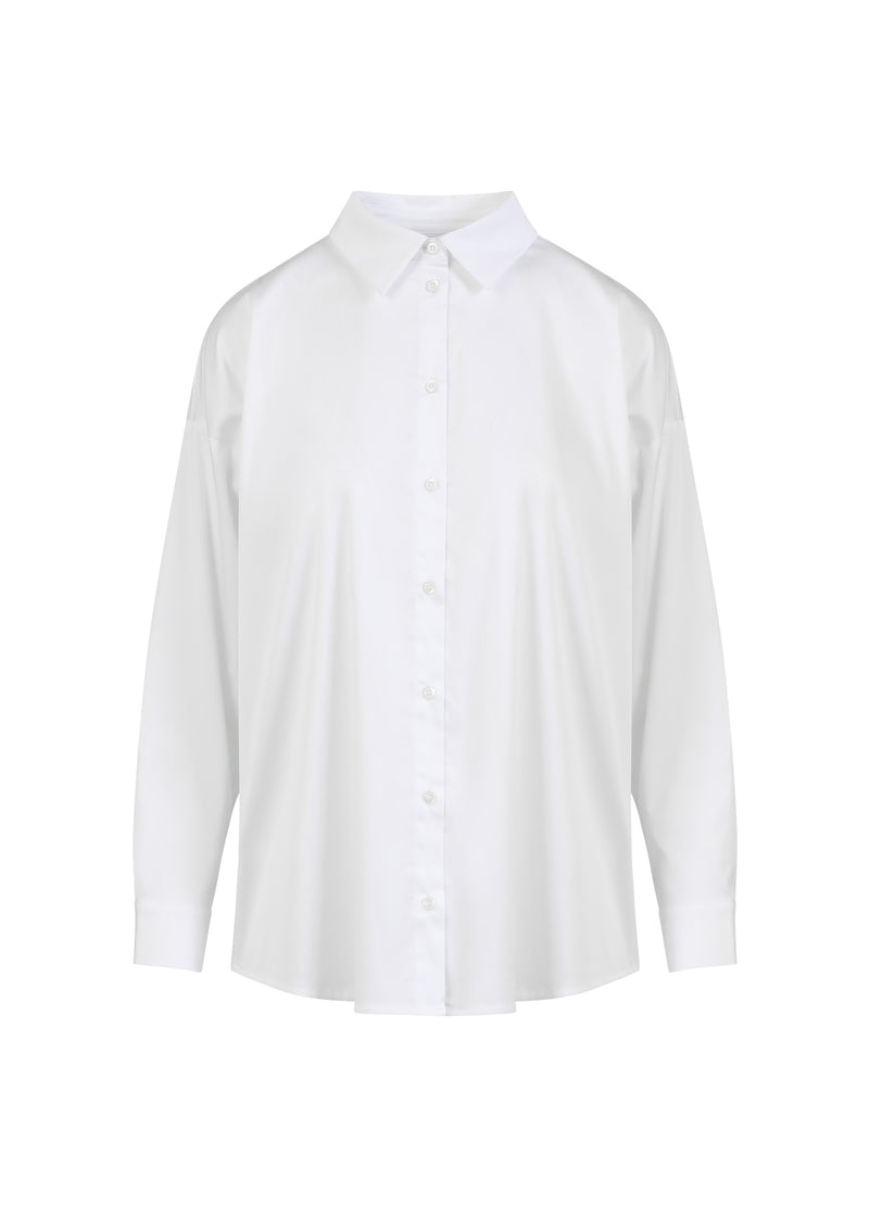 Coster Copenhagen KASTIGES KLASSISCHES HEMD Shirt/Blouse White - 200