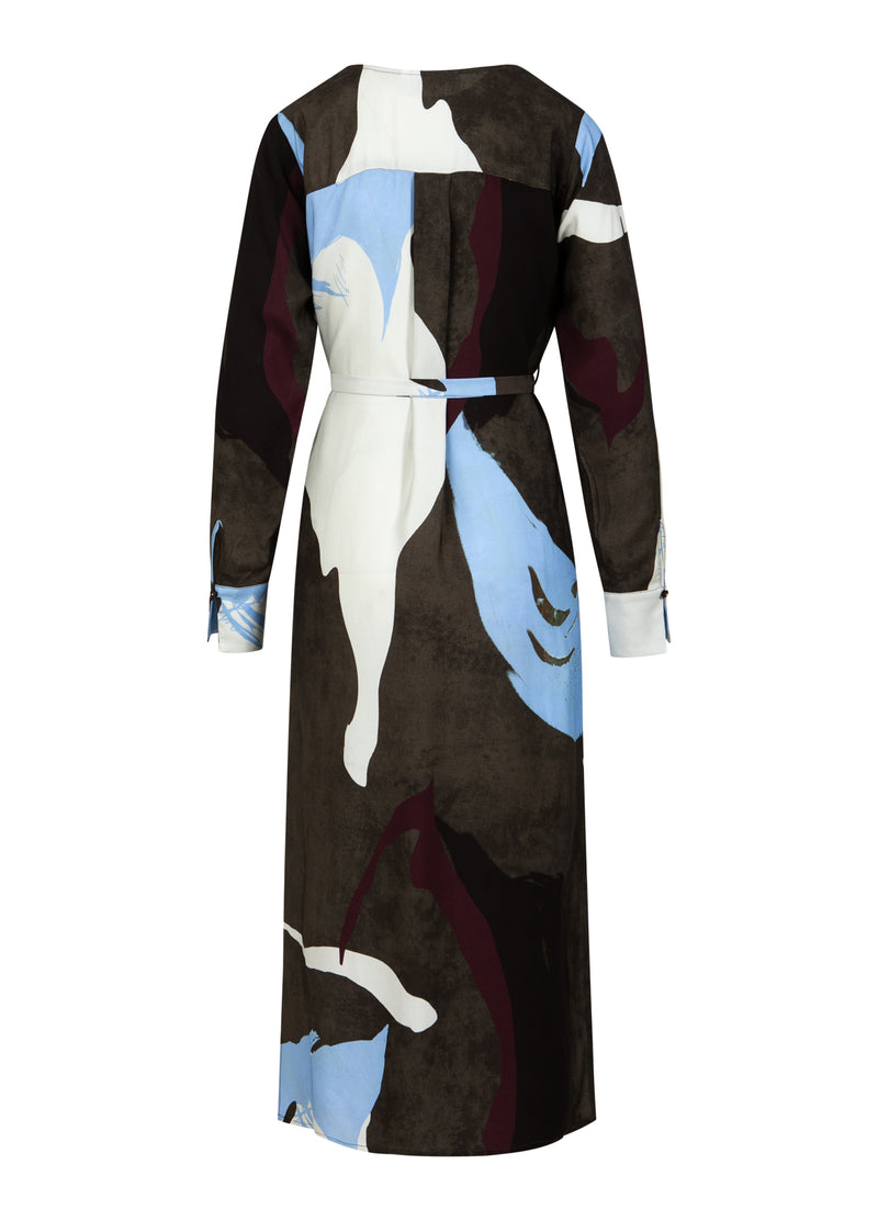Coster Copenhagen KLEID IN SCHATTEN GRAFIKDRUCK Dress Shadow graphic print - 955