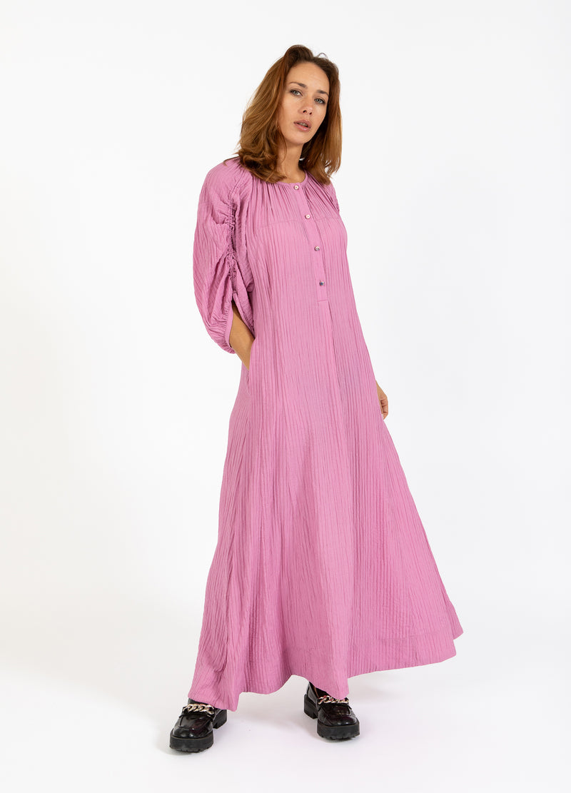 Coster Copenhagen KLEID MIT ÄRMELDETAIL Dress Magenta - 861