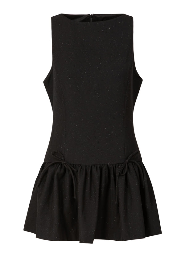 Coster Copenhagen KLEID MIT SCHLEIFEN Dress Black - 100