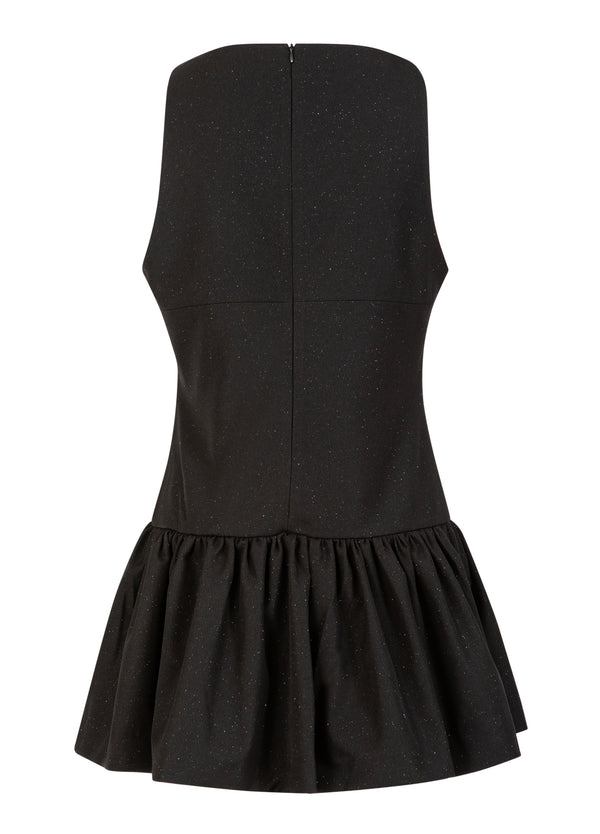 Coster Copenhagen KLEID MIT SCHLEIFEN Dress Black - 100