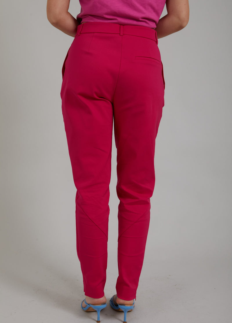 Coster Copenhagen KONISCH ZULAUFENDE HOSE - STELLA FIT Pants Raspberry pink - 648