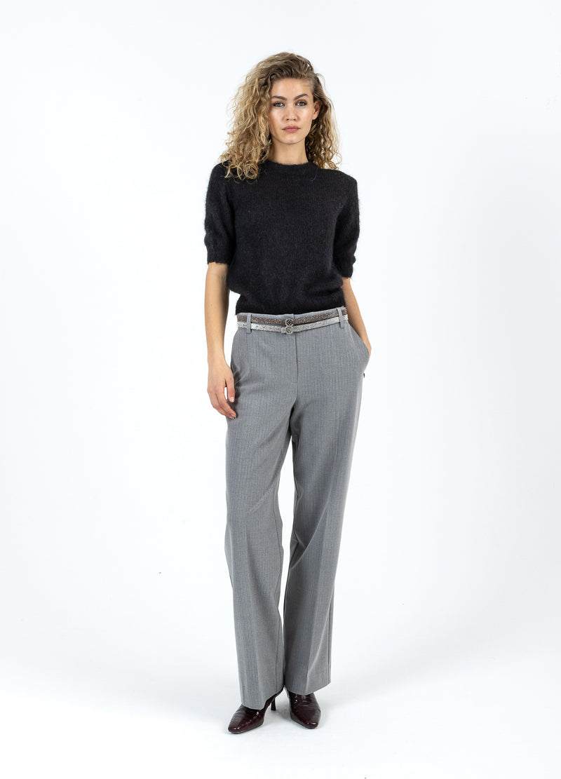 Coster Copenhagen KURZARM-STRICK IN ALPAKA Knitwear Black - 100