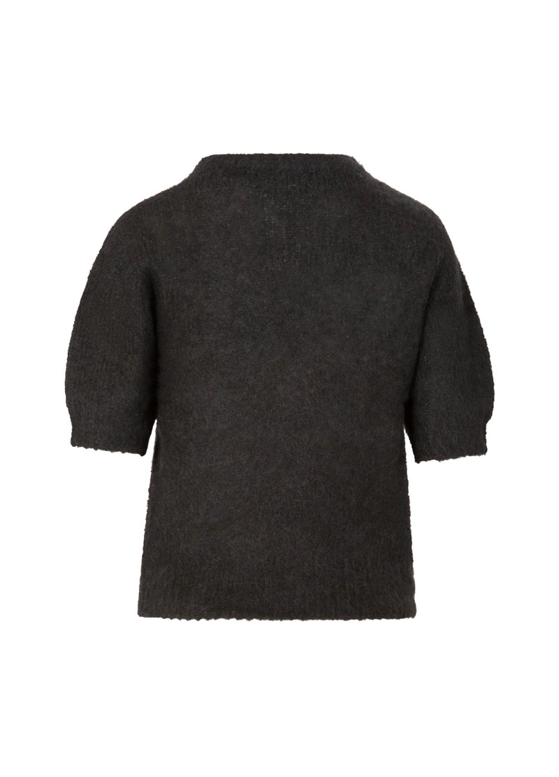 Coster Copenhagen KURZARM-STRICK IN ALPAKA Knitwear Black - 100
