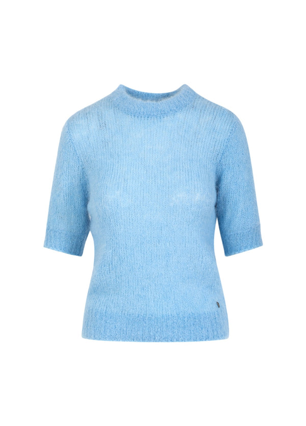 Coster Copenhagen KURZARM-STRICK IN ALPAKA Knitwear Pastel blue - 538
