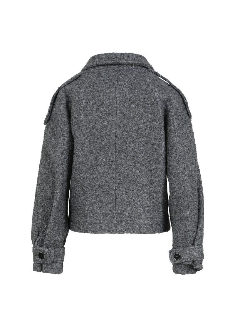 Coster Copenhagen KURZE LOCKIGE WOLLE JACKE Outerwear Grey - 103