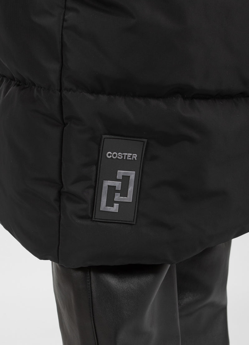 Coster Copenhagen LANGE STEPPJACKE Outerwear Black - 100