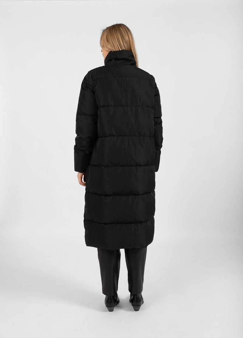 Coster Copenhagen LANGE STEPPJACKE Outerwear Black - 100