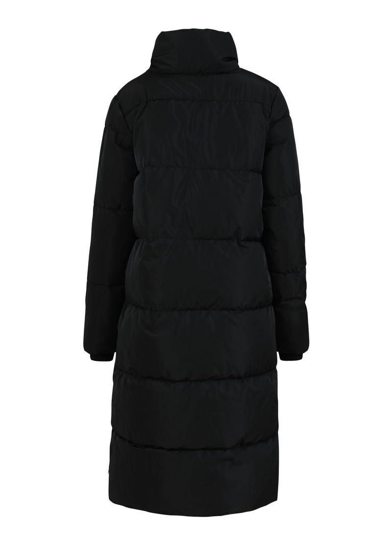 Coster Copenhagen LANGE STEPPJACKE Outerwear Black - 100