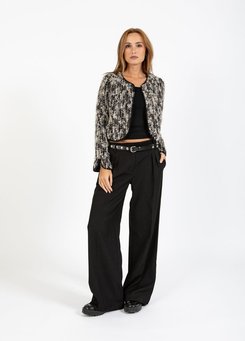 Coster Copenhagen LEDERGÜRTEL MIT SILBERNEN NITZEN Accessories Black - 100 (silver studs)