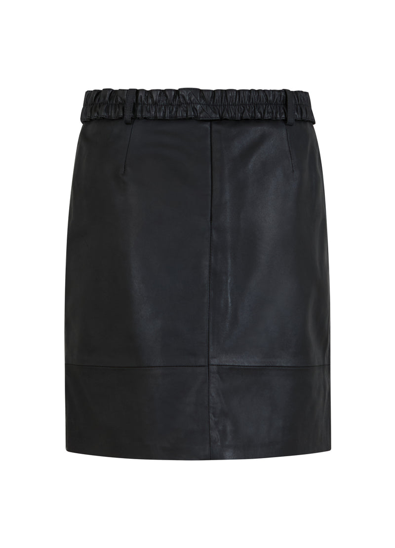 Coster Copenhagen LEDERROCK Skirt Black - 100