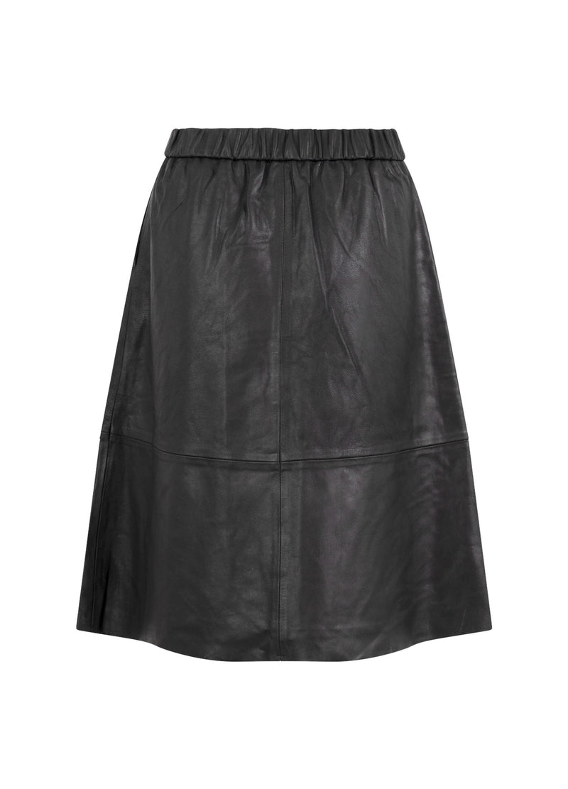 Coster Copenhagen LEDERROCK Skirt Black - 100