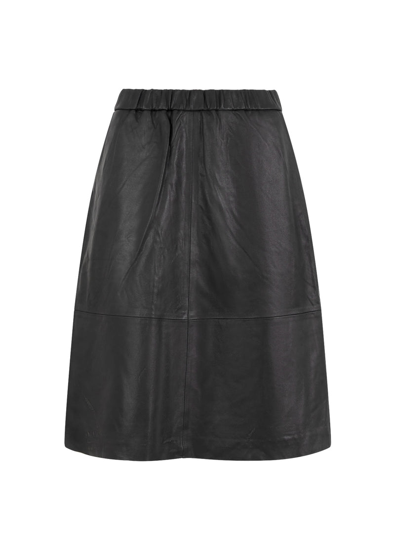 Coster Copenhagen LEDERROCK Skirt Black - 100