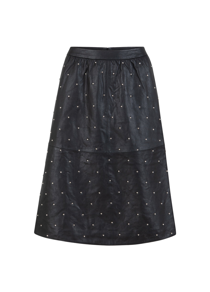 Coster Copenhagen LEDERRock Skirt Black - 100