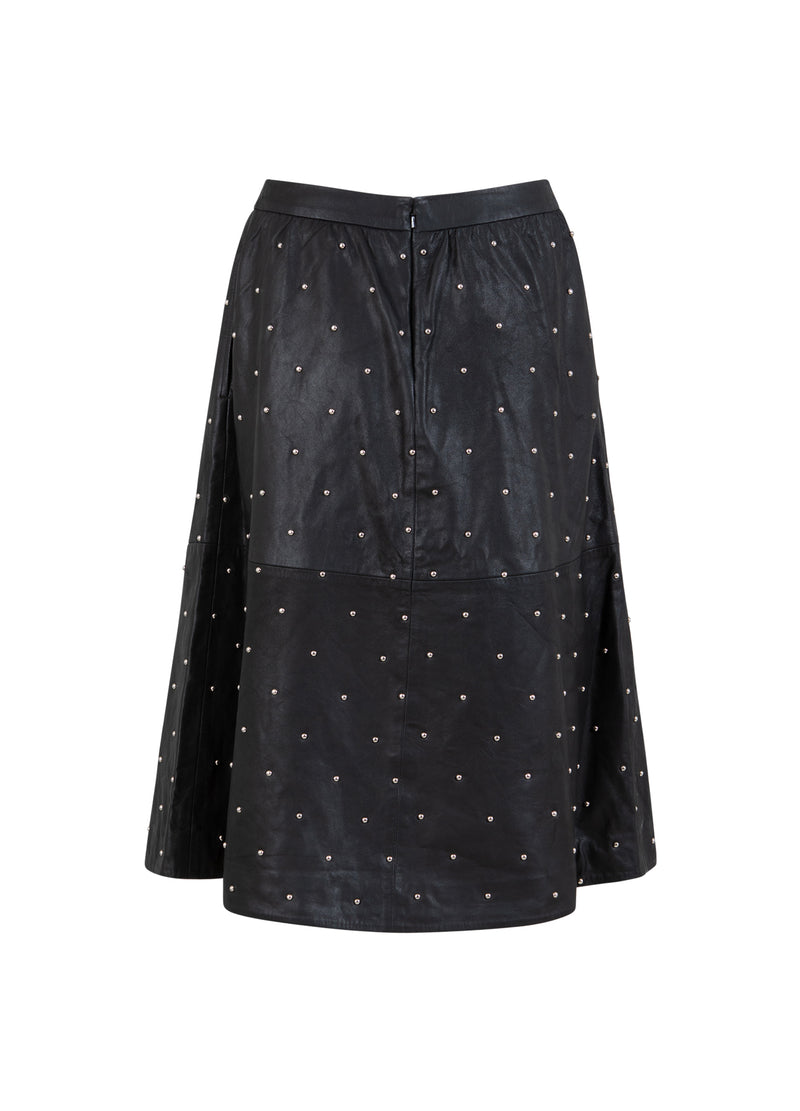 Coster Copenhagen LEDERRock Skirt Black - 100