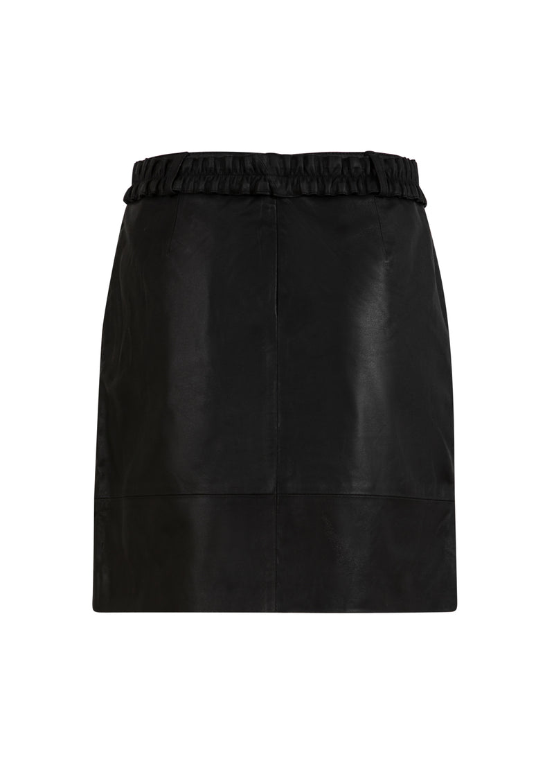 Coster Copenhagen LEDERRock Skirt Black - 100