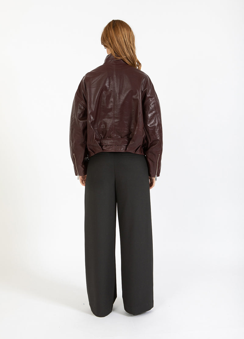 Coster Copenhagen LEDER BOMBERJACKE Outerwear