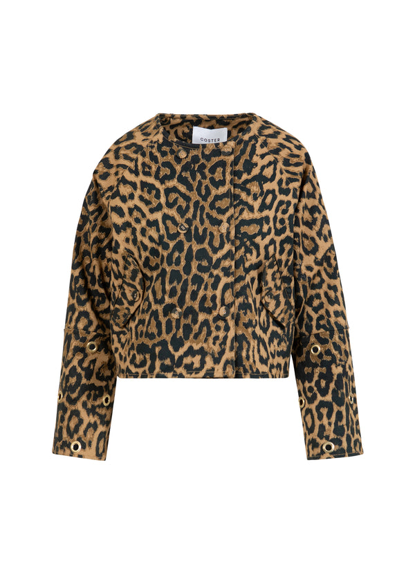 Coster Copenhagen LEO JACKE Outerwear Big leo print - 987