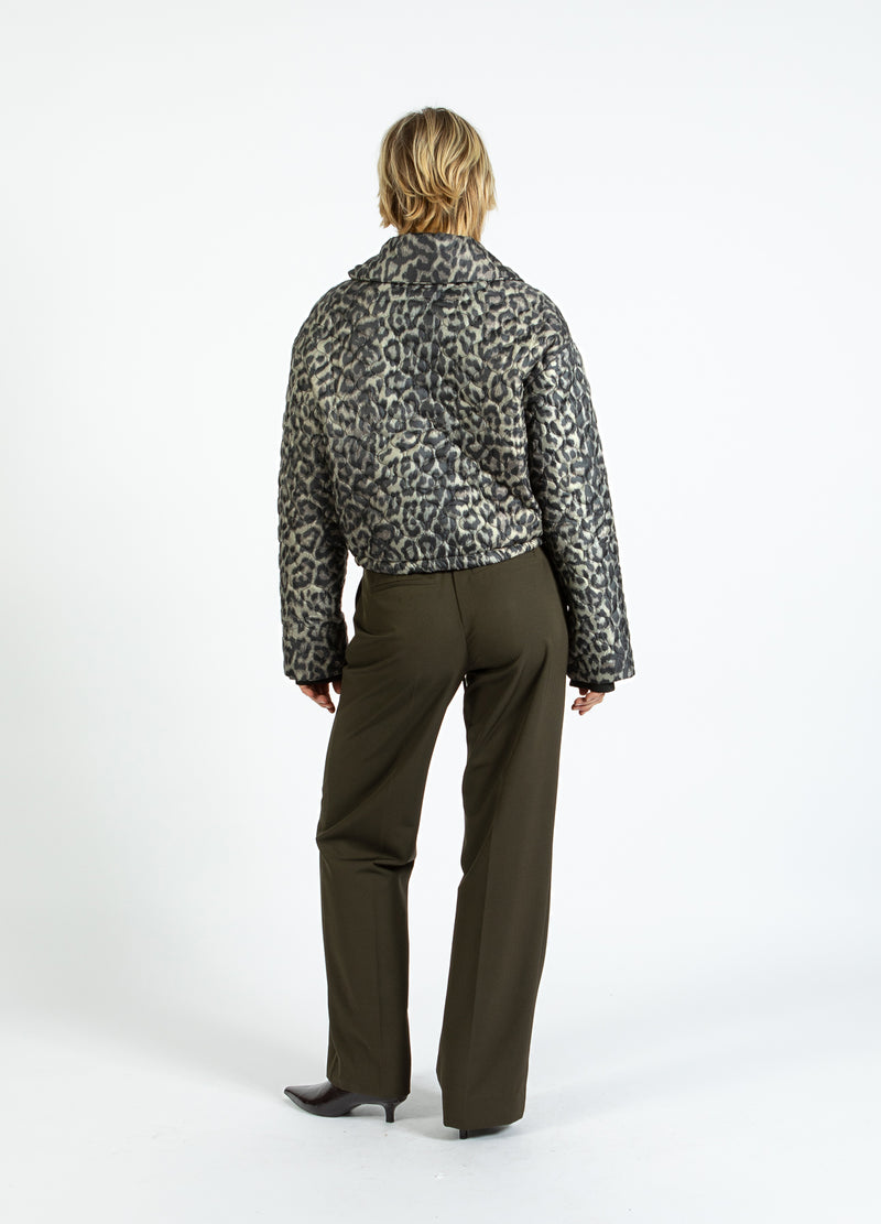 Coster Copenhagen LEO STEPPJACKE Outerwear Leo print - 919