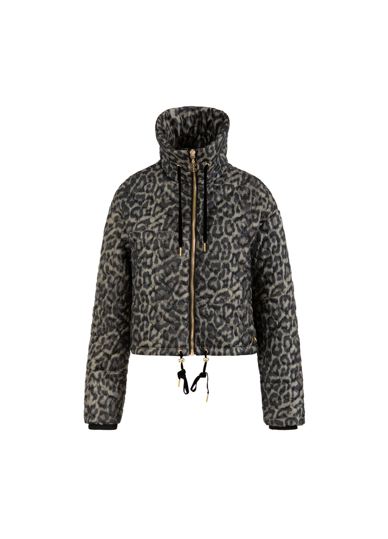 Coster Copenhagen LEO STEPPJACKE Outerwear Leo print - 919