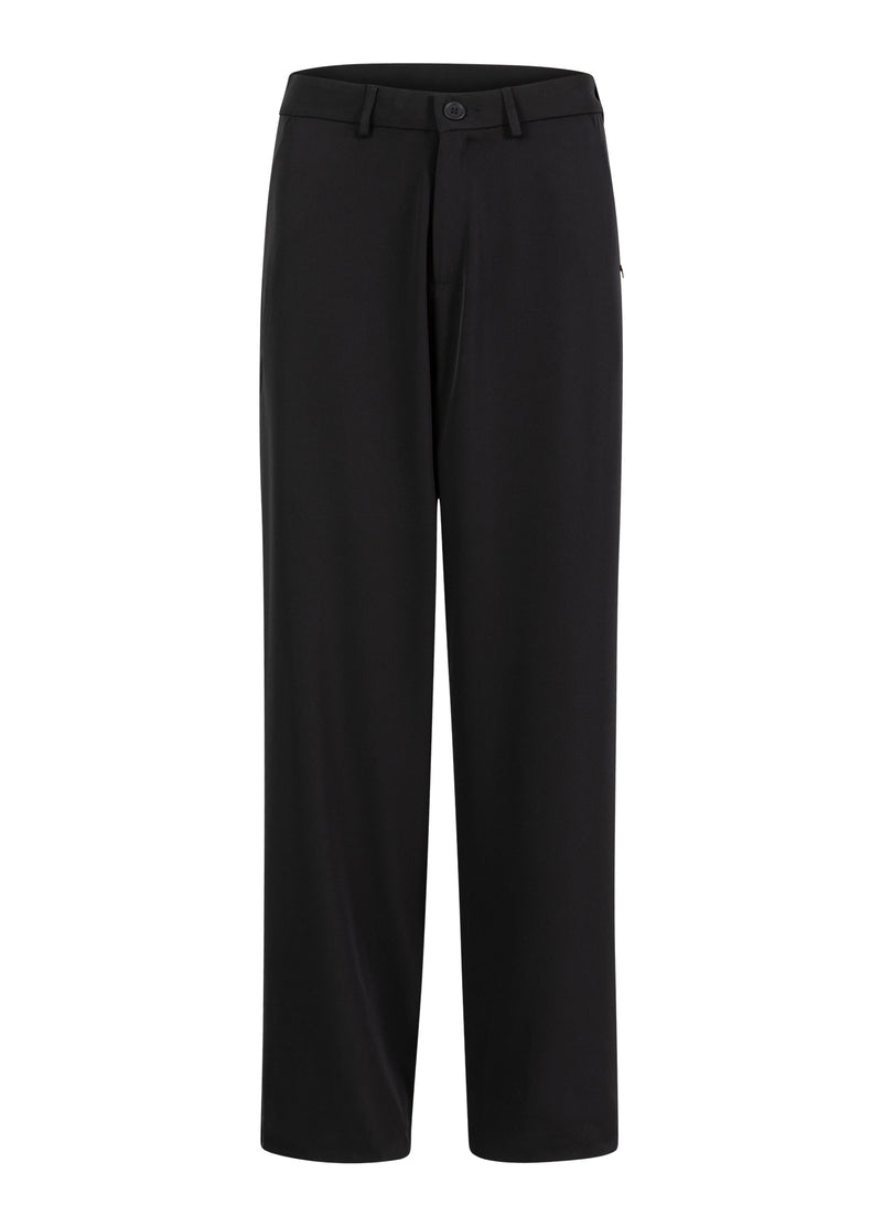 Coster Copenhagen LOCKERE HOSE - PETRA FIT Pants Black - 100