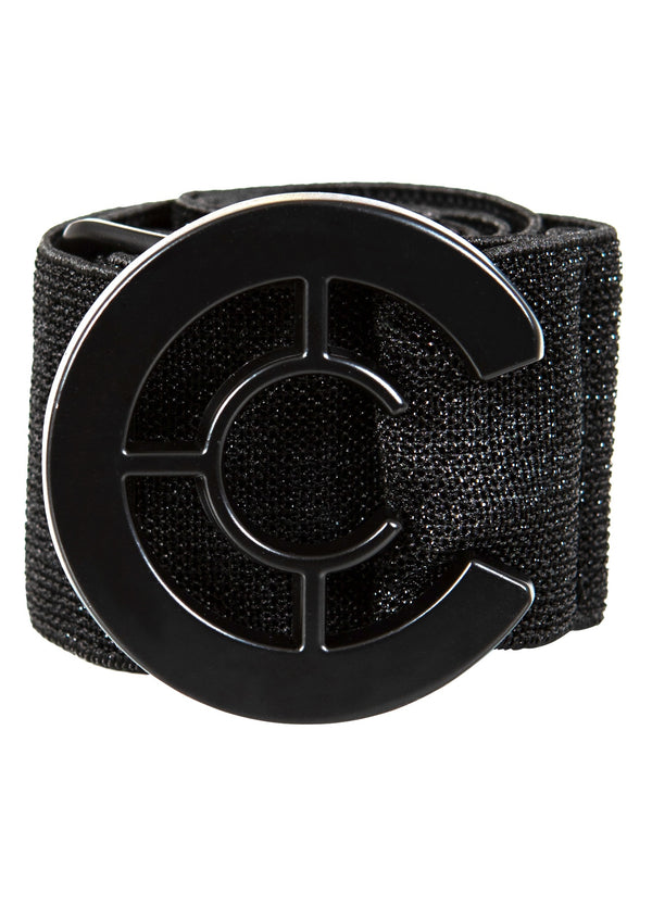 Coster Copenhagen LOGO ELASTISCHER GÜRTEL Accessories Black lurex - 100