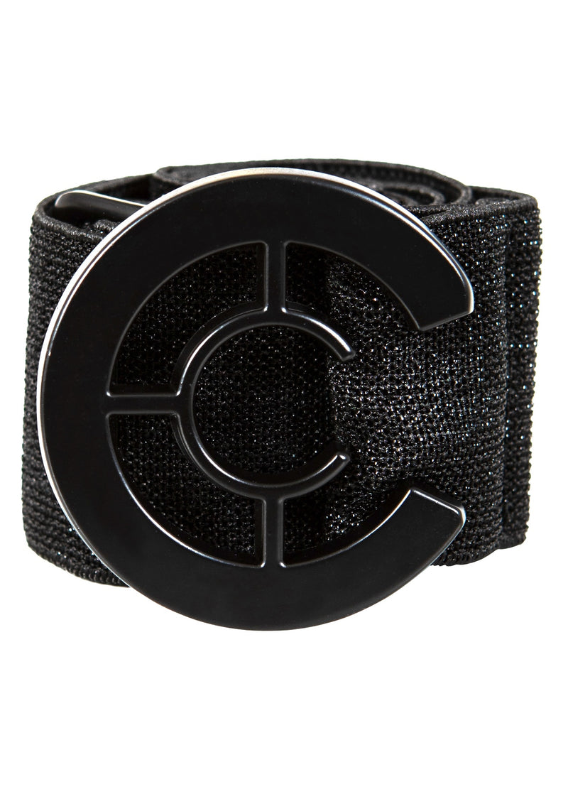 Coster Copenhagen LOGO ELASTISCHER GÜRTEL Accessories Black lurex - 100