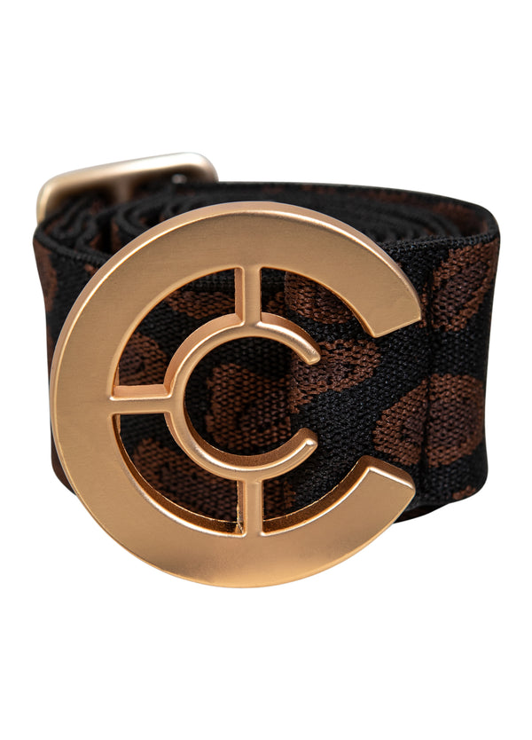 Coster Copenhagen LOGO GÜRTEL Accessories Dark leo print - 900