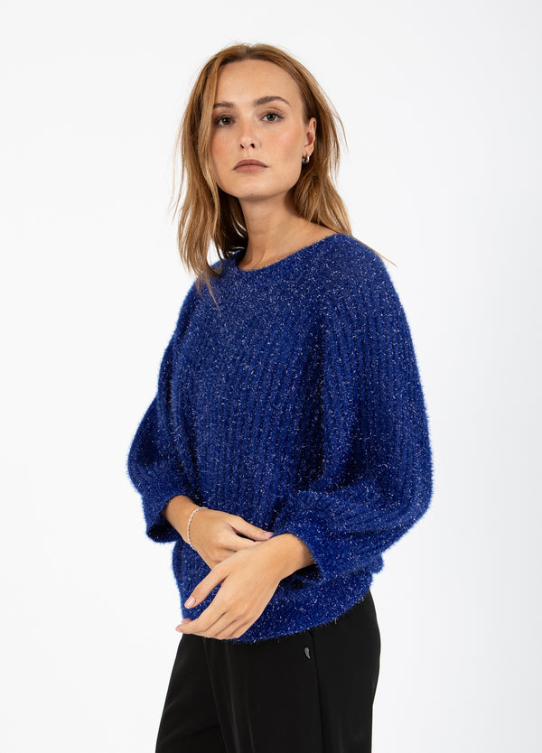 Coster Copenhagen LUREX STRICK Knitwear Rich blue - 583