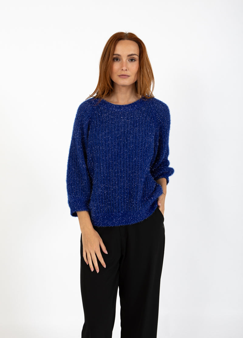 Coster Copenhagen LUREX STRICK Knitwear Rich blue - 583