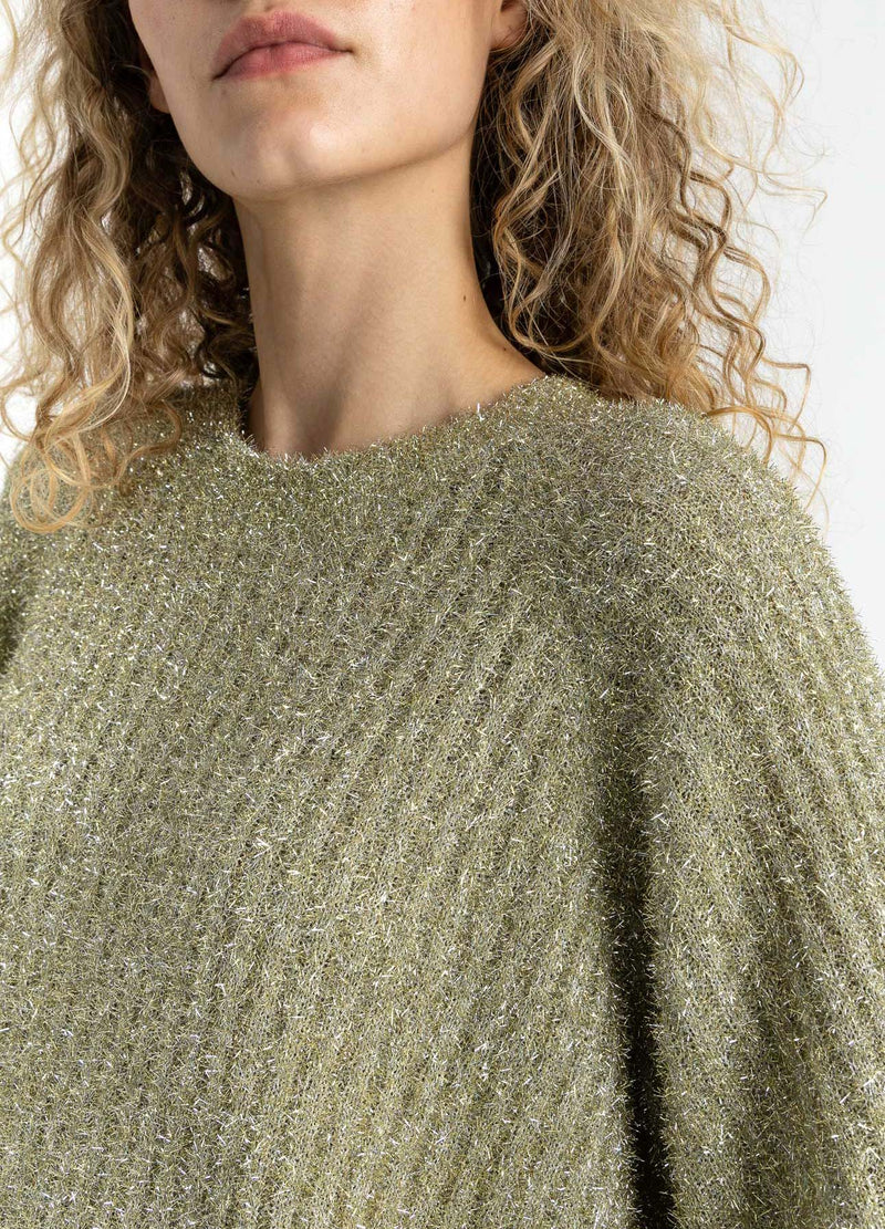 Coster Copenhagen LUREX STRICK Knitwear Champagne - 299
