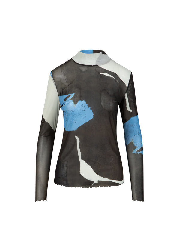 Coster Copenhagen NETZBLUSE Shirt/Blouse Shadow graphic print - 955