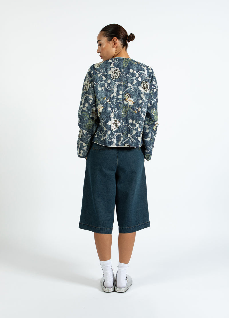 Coster Copenhagen PAILLETTEN JEANSJACKE Blazer Denim sequins - 594