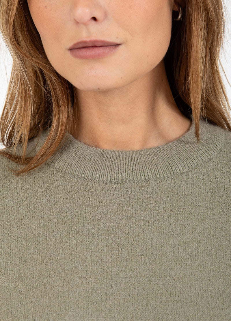 Coster Copenhagen PULLOVER MIT RUNDAUSSCHNITT - BEQUEMES STRICK Knitwear Moss Green - 469