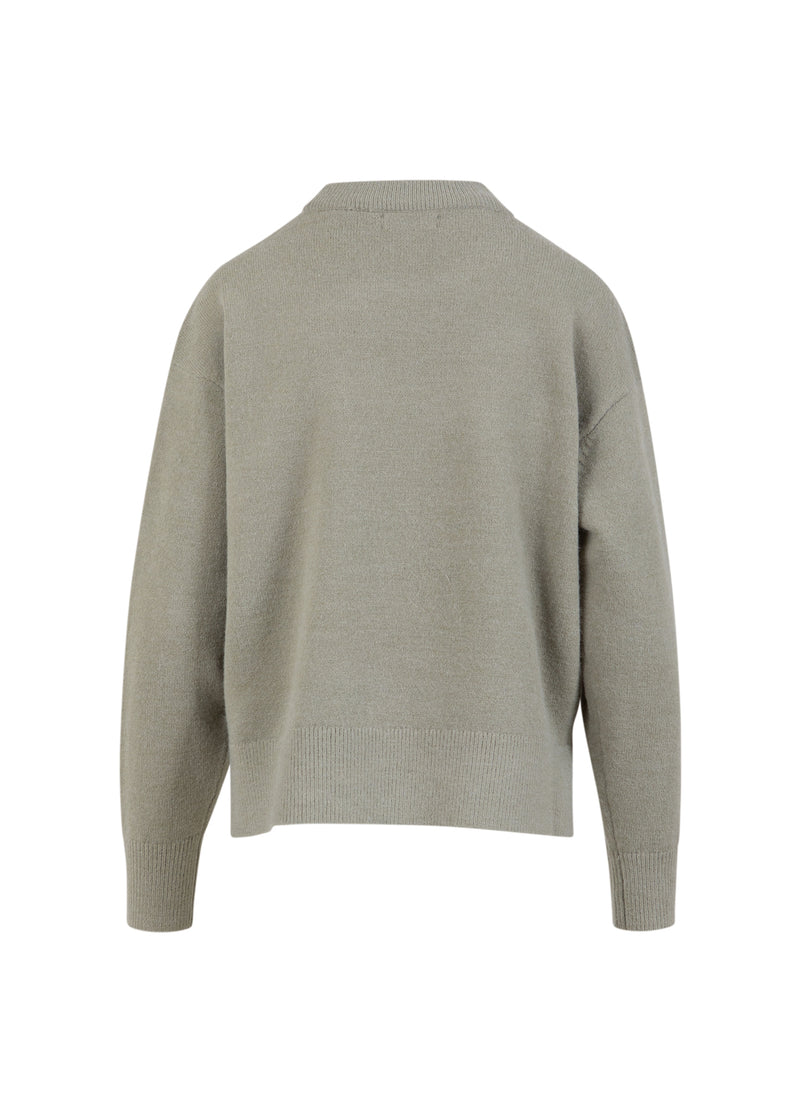 Coster Copenhagen PULLOVER MIT RUNDAUSSCHNITT - BEQUEMES STRICK Knitwear Moss Green - 469