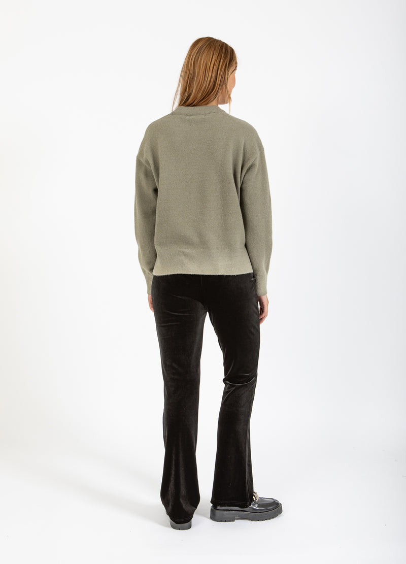 Coster Copenhagen PULLOVER MIT RUNDAUSSCHNITT - BEQUEMES STRICK Knitwear Moss Green - 469