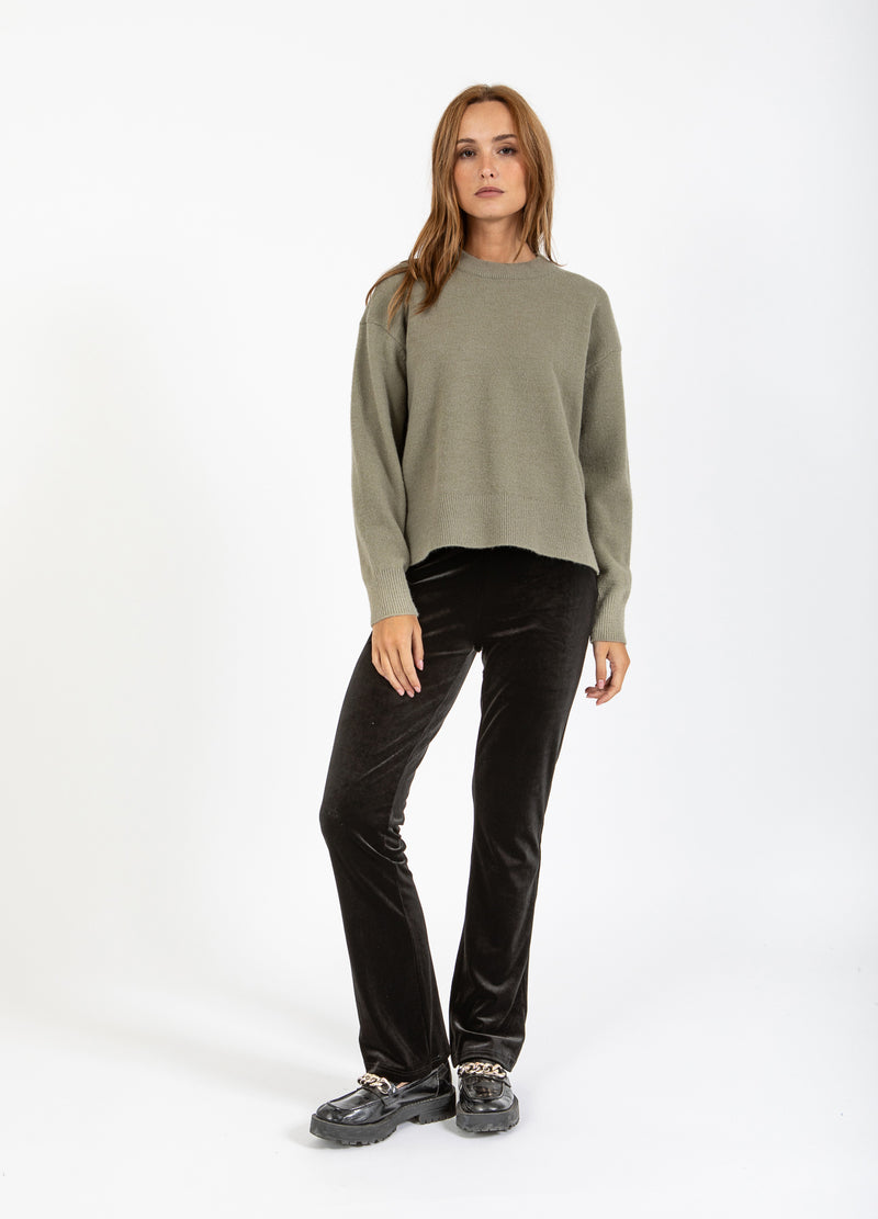 Coster Copenhagen PULLOVER MIT RUNDAUSSCHNITT - BEQUEMES STRICK Knitwear Moss Green - 469