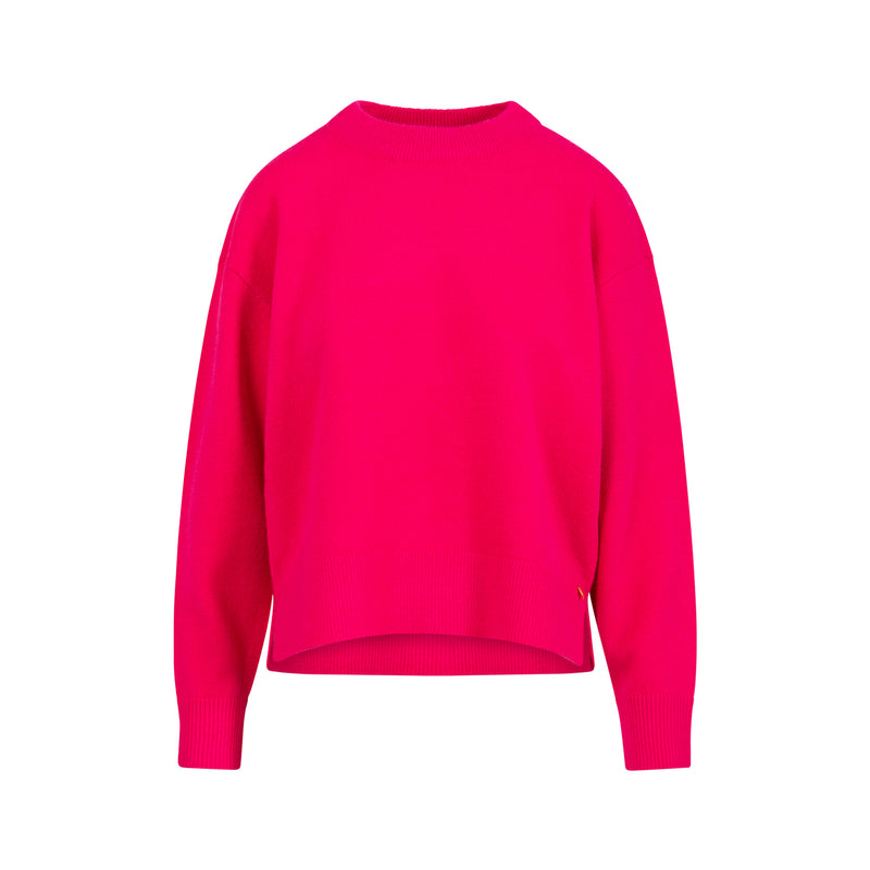 Coster Copenhagen PULLOVER MIT RUNDEM AUSSCHNITT - GEMÜTLICH Knitwear Hot pink - 683