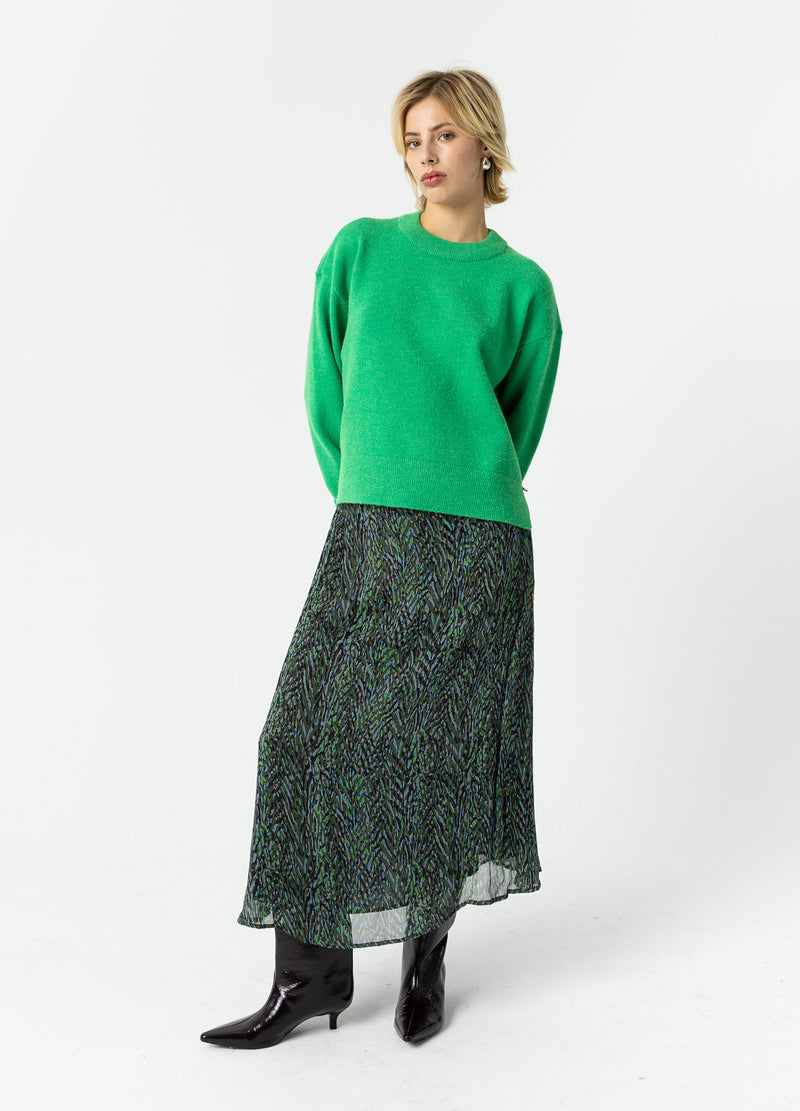 Coster Copenhagen PULLOVER MIT RUNDEM AUSSCHNITT - GEMÜTLICH Knitwear Lush green - 444