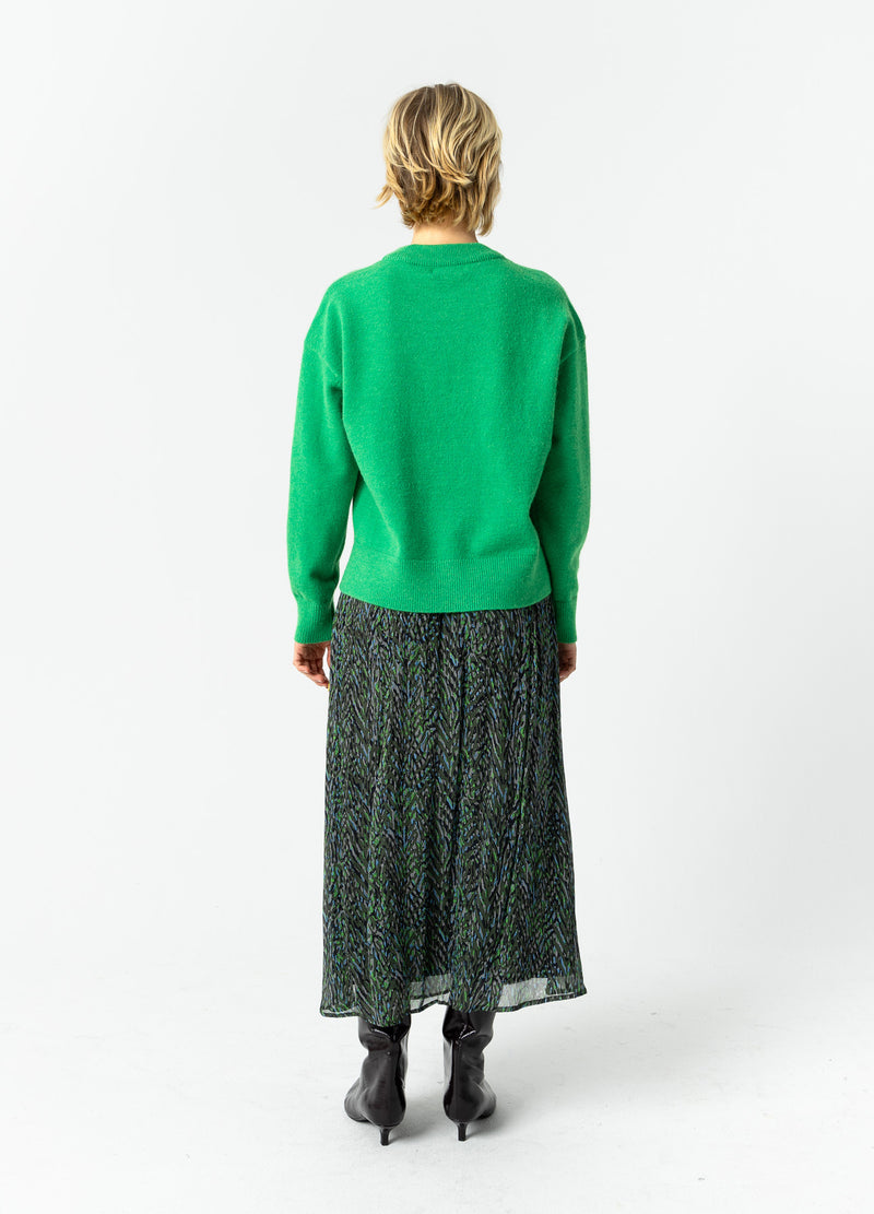 Coster Copenhagen PULLOVER MIT RUNDEM AUSSCHNITT - GEMÜTLICH Knitwear Lush green - 444