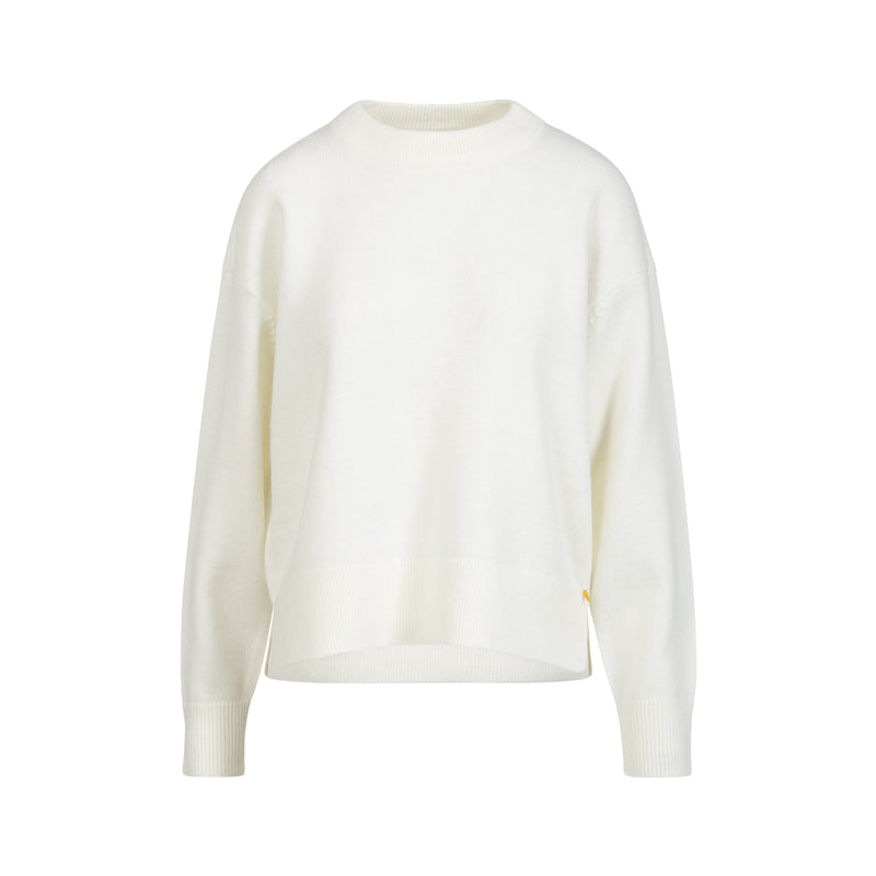 Coster Copenhagen PULLOVER MIT RUNDEM AUSSCHNITT - GEMÜTLICH Knitwear White - 200
