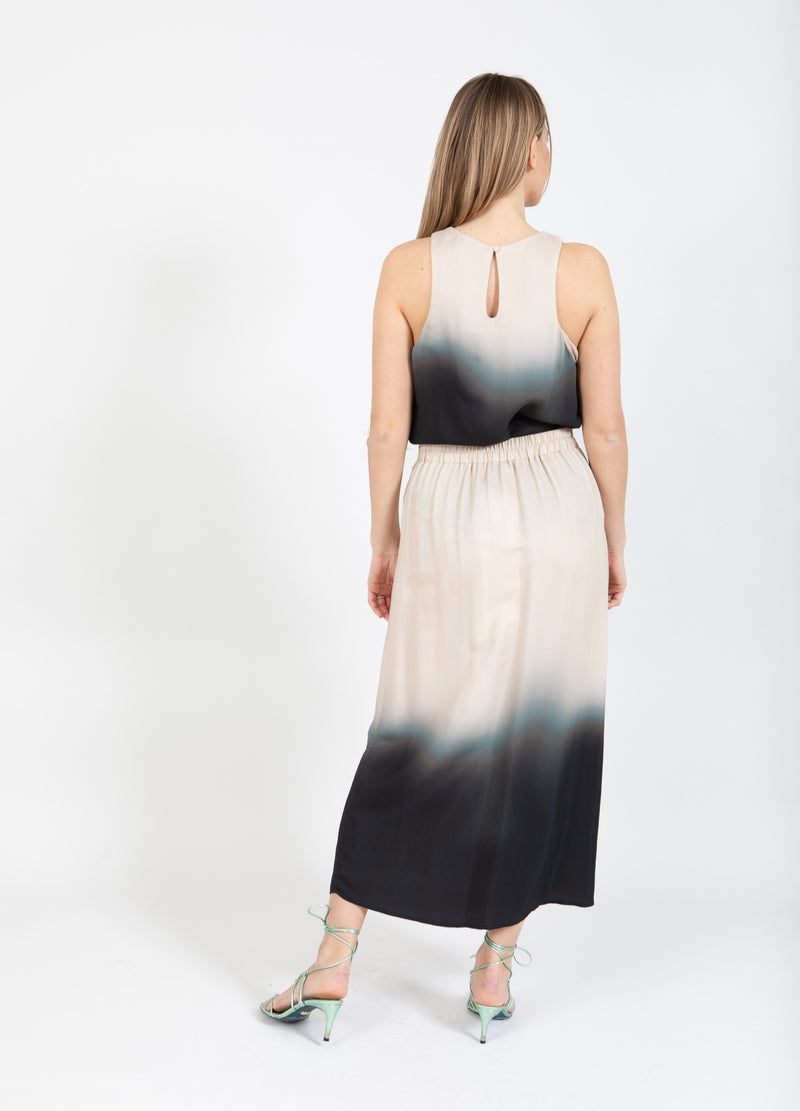 Coster Copenhagen ROCK MIT ZWEIFARBIGEM FADE-PRINT Skirt Two color fade - 997