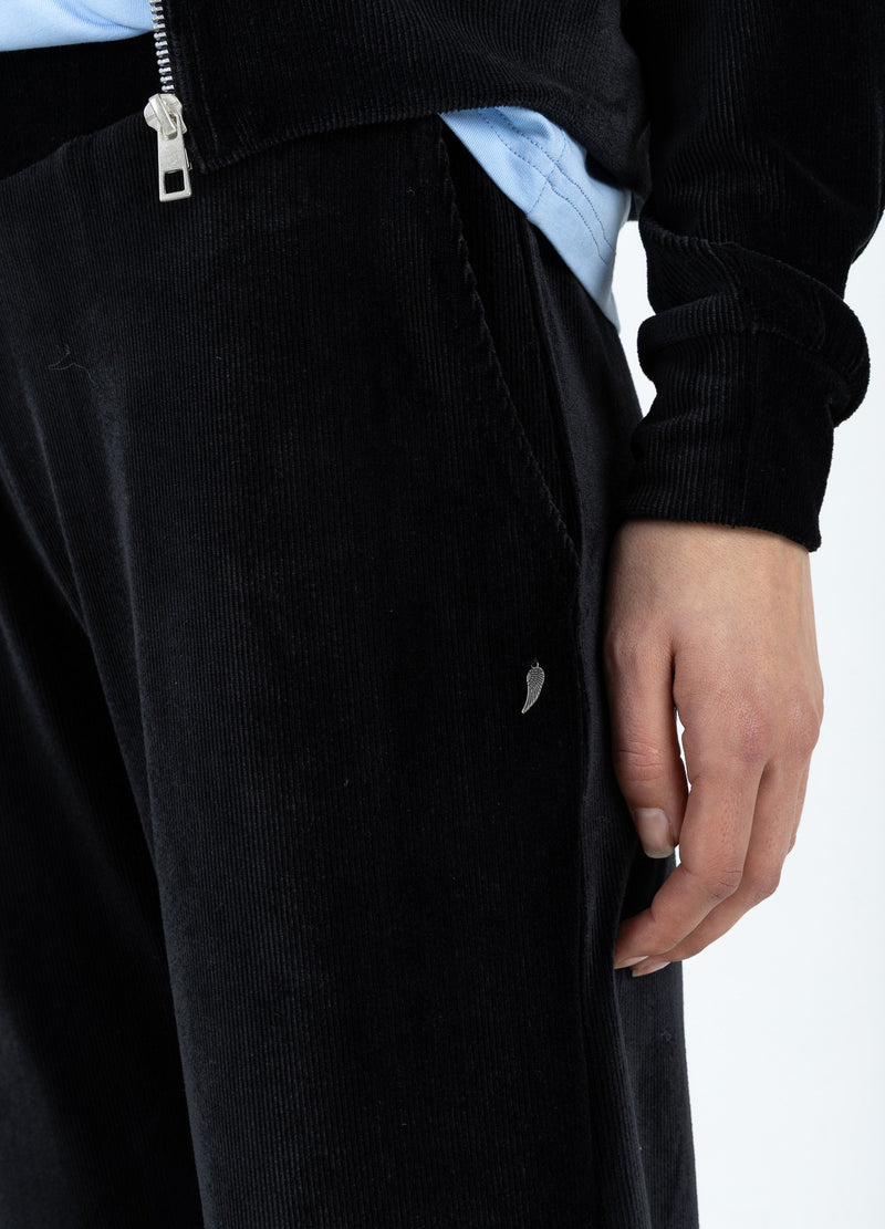 Coster Copenhagen SAMTHOSE - SILLE FIT Pants Black - 100