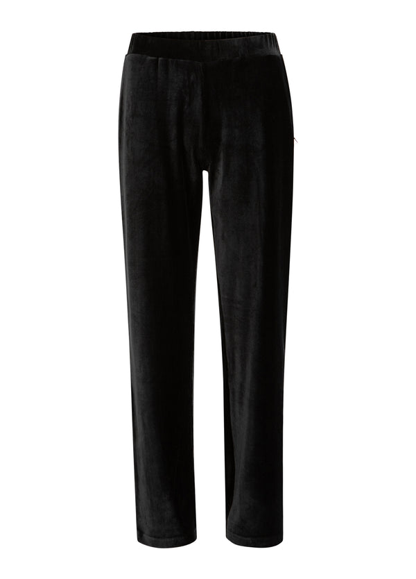Coster Copenhagen SAMTHOSE - SILLE FIT Pants Black - 100