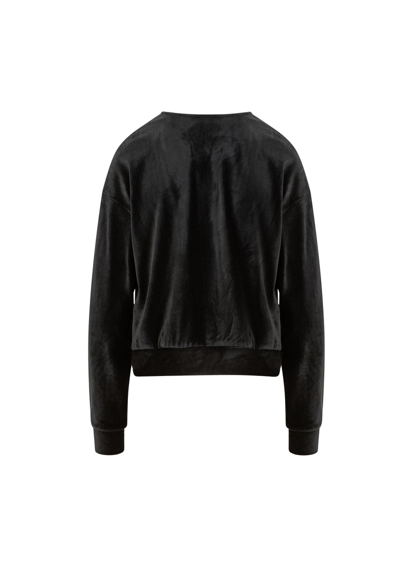 Coster Copenhagen SAMT REIßVERSCHLUSS PUFFER Shirt/Blouse Black - 100