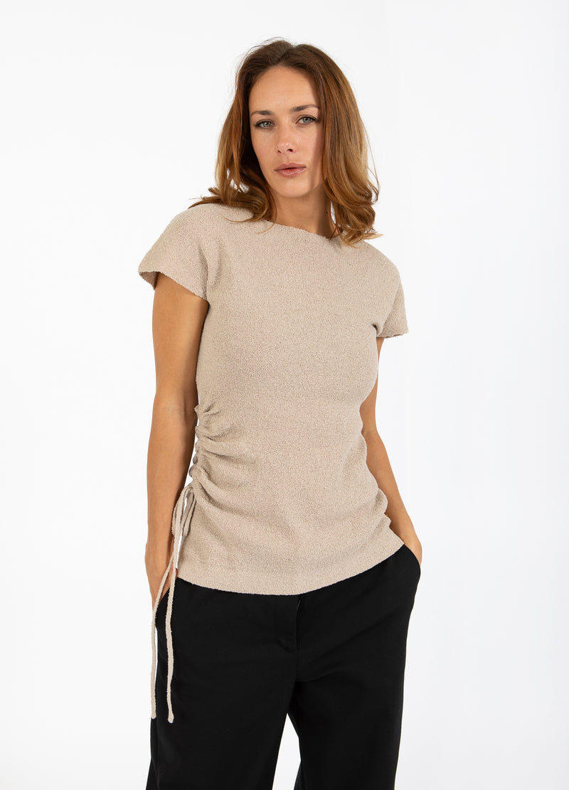 Coster Copenhagen SCHLEIFENTOP Knitwear Desert sand - 329