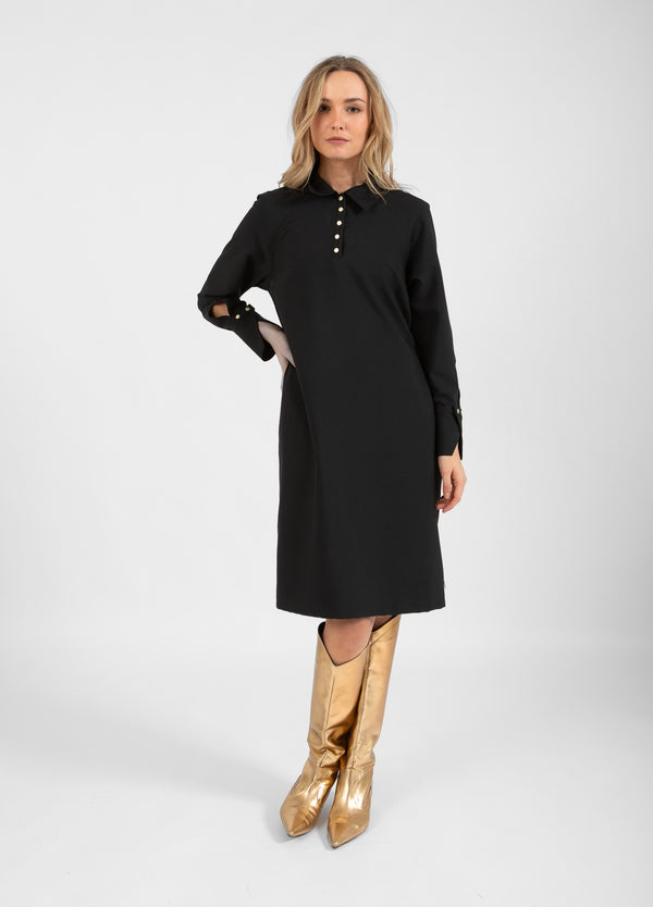 Coster Copenhagen SCHWERES KLEID Dress Black - 100