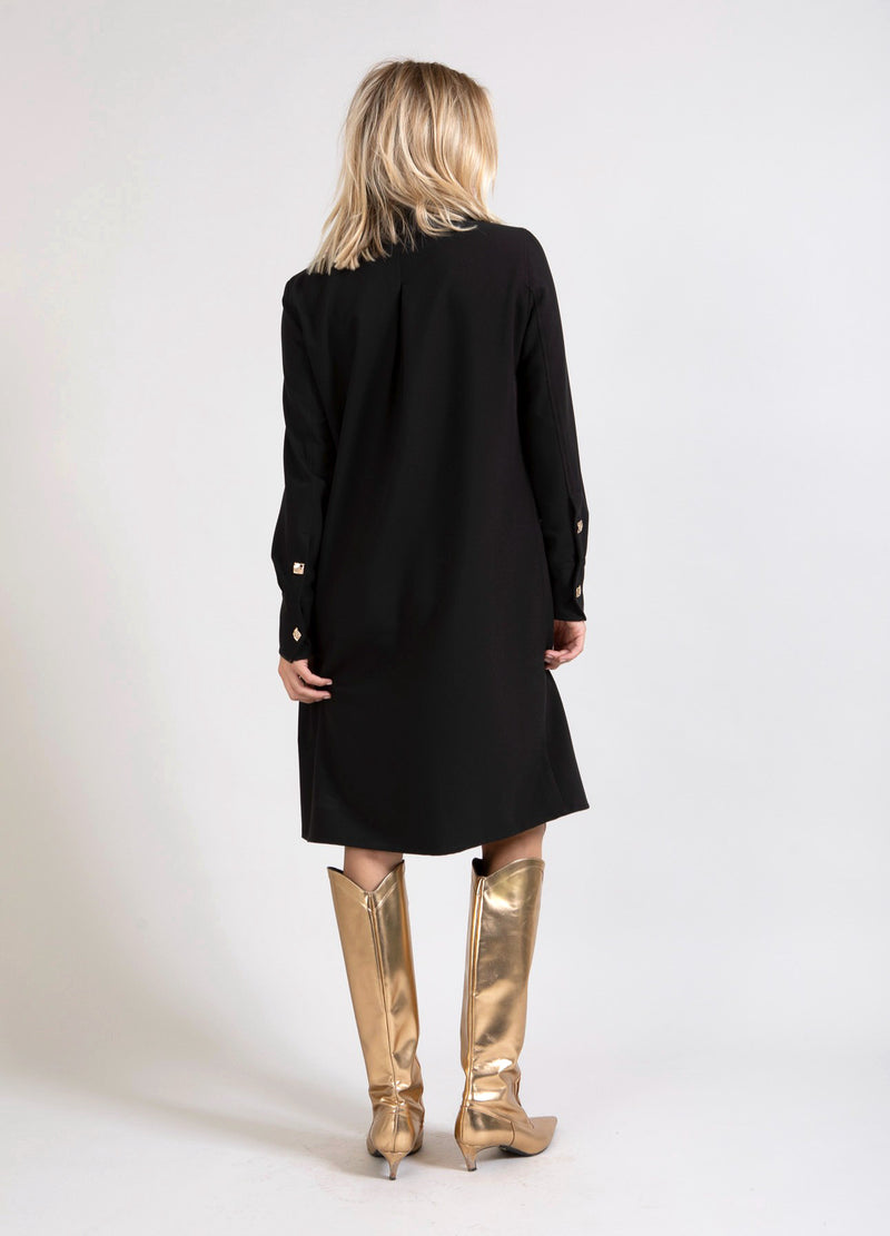 Coster Copenhagen SHIRT-KLEID Dress Black - 100