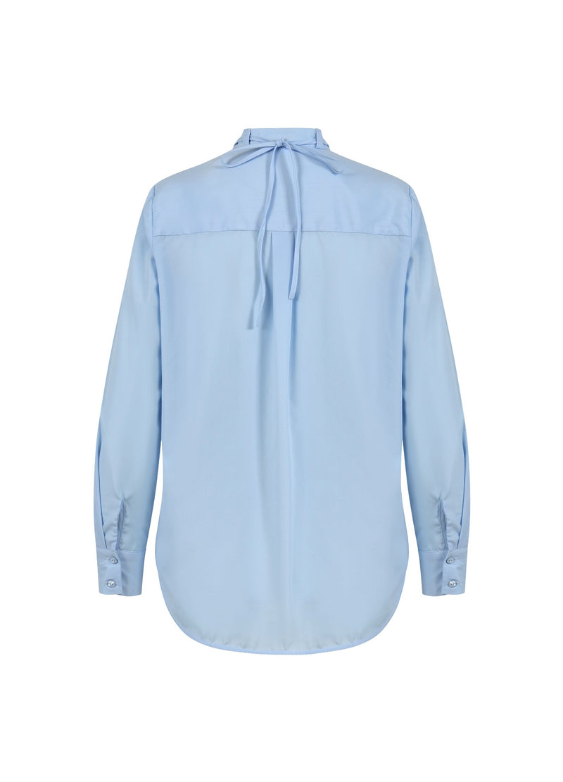 Coster Copenhagen SHIRT MIT ROSENKETTE Shirt/Blouse Arctic blue - 553