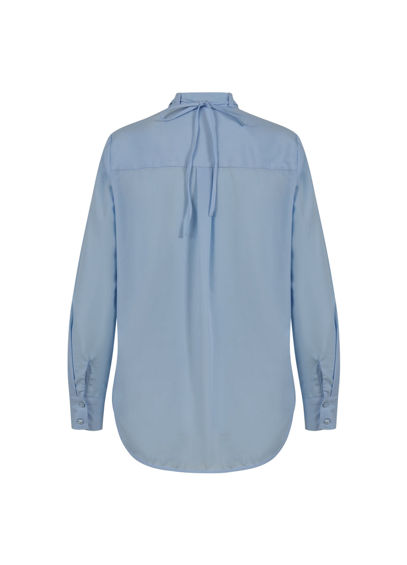 Coster Copenhagen SHIRT MIT ROSENKETTE Shirt/Blouse Arctic blue - 553